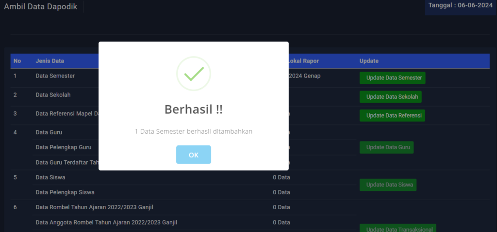 Ambil Data Dapodik